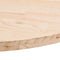 vidaXL - Tafelblad - ovaal - 80x40x2,5 - cm - massief - grenenhout