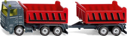 Siku 1685 Truck+Dumper Body And Tipping Trailer.