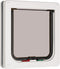Cat Mate Kattenluik met 4-Voudige Vergrendeling 19,2 x 20 cm - wit - 309W