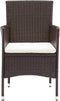 vidaXL - Tuinstoelen - 2 - st - poly - rattan - bruin