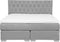 DUCHESS - Boxspring - Lichtgrijs - 160 x 200 cm - Polyester