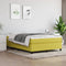 vidaXL - Bedframe - zonder - matras - 140x200 - cm - stof - groen