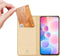 Dux Ducis - Slim bookcase hoes - Geschikt voor Xiaomi Poco F3 - Goud