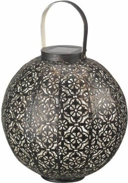 Damaskus Solar Lantern in Metal Opening
