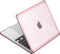 Dux Ducis Geschikt voor MacBook Air 13 inch (2018-2020) Armor Pattern cover hoes - case - Roze
