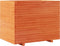 vidaXL - Plantenbak - 90x60x72 - cm - massief - grenenhout - wasbruin
