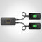 OtterBox Powerbank 10.000 mAh - 18W USB/USB-C PD - Draadloos opladen max. 10W - Zwart