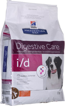 HILL'S PRESCRIPTION DIET Digestive Care Canine i/d Droog hondenvoer Kip 12 kg