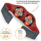 Beurer MG 151 - 3D Shiatsu Massagekussen - 8 Shiatsu massagekoppen - Licht en Verwarming - Lederlook