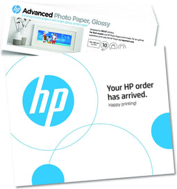 HP Advanced Photo Paper - Fotopapier glanzend 65 lb 4 x 12 inch (101 x 305 mm) (10 vellen)