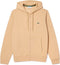 Lacoste Fleece Hoodie - Rits - Geborduurde Krokodil Kangoeroezak Jersey Voering - Croissant Katoenmix - Maat L