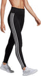 adidas Design 2 Move 3-Stripes - Dames Legging - Hoge taille Climalite - Zwart/Wit