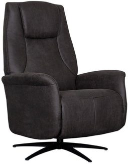 LABEL51 Stockholm Fauteuil - Grijs - Stof - One Size - -