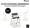 Hauck Beta+ - Kinderstoelset - Meegroeiend - FSC®-gecertificeerd - White