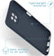 iMoshion Hoesje Geschikt voor Xiaomi Redmi Note 9T (5G) Hoesje Siliconen - iMoshion Color Backcover - Donkerblauw