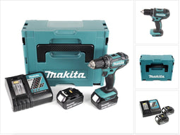 Makita DDF482 - Accuboormachine - 2-snelheden met 2x 3,0 Ah accu's en lader (2 stuks)