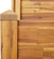 vidaXL - Plantenbak - 2-laags - 110x75x84 - cm - massief - acaciahout
