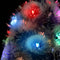 vidaXL - Kunstkerstboom - met - verlichting - 180 - cm - glasvezel - wit - en - blauw