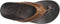 Olukai Mea Ola - Heren leren slippers - Cowboy look - Lichtbruin