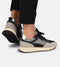 PS Poelman NASH - Heren Sneakers - Suède en leer - Donker Grijs Multi - Maat 44