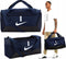 Nike Academy Team - Sporttas S - 3 vakken met ritssluiting - navy - zwart - wit (1 stuk)