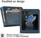 iMoshion Hoesje Geschikt voor Samsung Galaxy Z Flip 5 Hoesje Met Pasjeshouder - iMoshion Luxe Bookcase flip versie - Donkerblauw