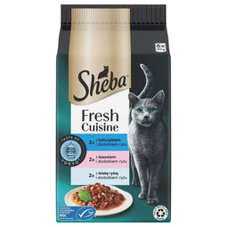 Kattenvoer Sheba Fresh Cuisine Taste of Tokyo 6 x 50 g