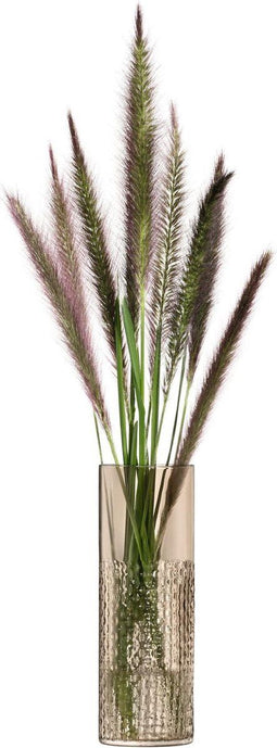 L.S.A. Wicker Vaas - 20,6 cm Hoog - Taupe
