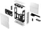 Fractal Design Ridge - Mini-ITX Behuizing - SFF - Wit