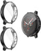 Full Cover Case Bumper Set Geschikt Voor Samsung Galaxy Watch Active2 40mm - 360 Graden - 2 Stuks - Zwart
