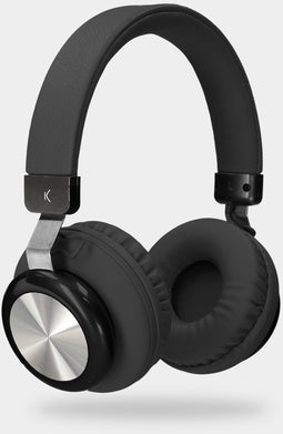 Ksix BXAUHBT01 - Draadloze Over-Ear Koptelefoon - Bluetooth 5.0 - Retro Design - Zwart