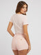 Guess SS CN Shaded Logo T-Shirt - Dames - M - Calm Pink (2023)