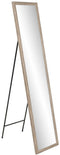 Home ESPRIT - Lange spiegel - Bruin Beige Grijs Kristal polyestyreen 35,5 x 40 x 156 cm (4 stuks)