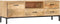 vidaXL - Tv-meubel - 130x30x45 - cm - massief - mangohout