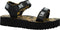Versace Jeans Couture Fondo Miami - Plateau sandalen - Klittenbandsluiting - Zwart/Goud - Maat 39