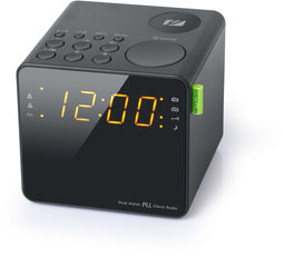 Muse M-187CR - Wekkerradio - Dimbaar LED-display dubbel alarm - Rood