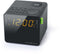 Muse M-187CR - Wekkerradio - Dimbaar LED-display dubbel alarm - Rood