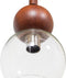 BePureHome Babble Hanglamp - Glas - Bruin - 52x18x18