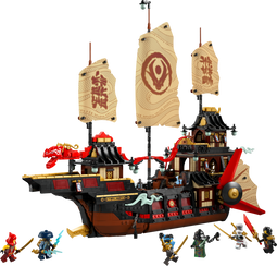 LEGO Ninjago - De Tempel Bounty (71848) - Bounty schip met 6 minifiguren