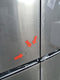 Hanseatic HCDC18080CI - Amerikaanse koelkast - No frost - Zilver