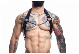 CUT4MEN - Chain Harnas - L/XL - Zwart