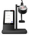 Yealink WH66 - DECT Draadloze Headset MONO - Capacitive Touchscreen - Zwart