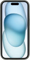 Mobiparts iPhone 15 - Silicone Cover - Soft-touch - Urban Grey