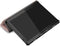 Lunso - Geschikt voor Lenovo Tab M10 Gen 1 - Tri-Fold Bookcase hoes - Rose Goud