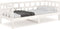 vidaXL - Slaapbank - massief - grenenhout - wit - 80x200 - cm