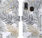 iMoshion Hoesje Geschikt voor Samsung Galaxy A20e Hoesje Met Pasjeshouder - iMoshion Design Softcase Bookcase - Wit / Meerkleurig / Goud / White Graphic