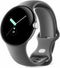 Google Pixel Watch - Smartwatch - 5 bar waterbestendig - Zilver (Beige)