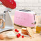 Smeg TSF01PKEU - Broodrooster - 950W 6 bruining-niveaus - Roze