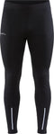Craft Adv Essence Warm Sportlegging - Aansluitend - Sneldrogend - Zwart - Maat L
