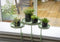 Esschert Design Plantenblad met klem rond S groen